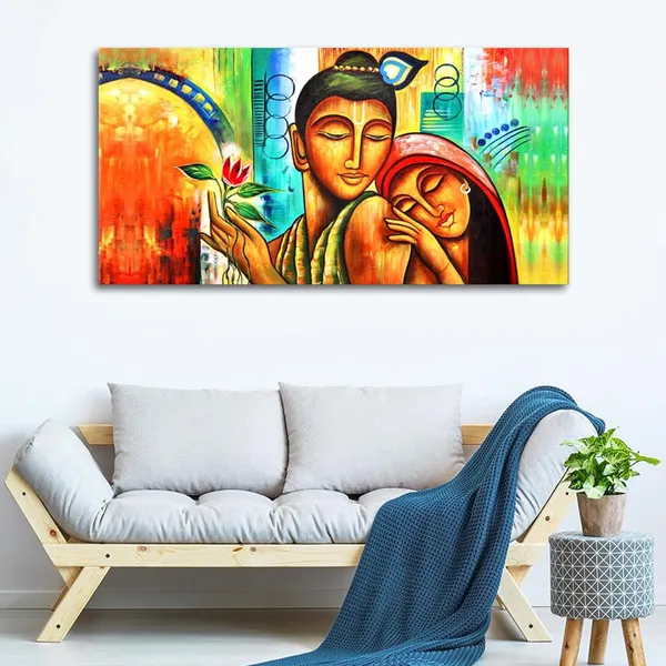 Multicolour_Radha_Krishna_Painting_Canvas_Frame_Big_Size_Wall_Frame_For_Living_Room_Wall_Decor_|_Canvas_Painting_|_Home_Decoration_|_Office_Walls_Decor_(Ready_To_Hang)_(60_By_30_Inches)