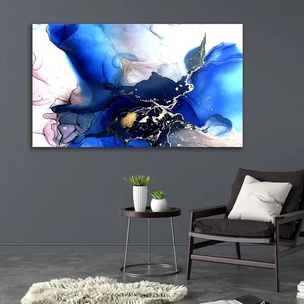 Multicolour_Abstract_Canvas_Painting_Wall_Decor_Colourful_Pattern_|_Canvas_Painting_|_Large_Size_Painting_|_Modern_Wall_Art_(With_Frame)_(Ready_To_Hang)_(48_By_24_Inches)
