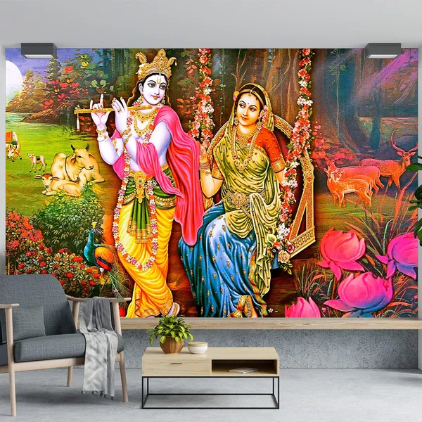 Multicolour_Self_Adhesive_Wallpapers_Radha_Krishna_Vinyl_Stickers_Decals_For_Wall_Decors_|_Home_Decoration_|_Bedroom_|_Office_Walls_(120X144_Inches)