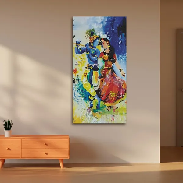 Multicolour_Radha_Krishna_Painting_Canvas_Wall_Frame_Big_Size_Painting_Frame_For_Living_Room_Wall_Decors_|_Canvas_Painting_|_Home_Decoration_(Ready_To_Hang)_(30_By_60_Inches)
