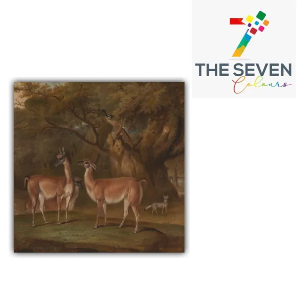 Multicolour_Canvas_Painting_A_Deer_Family_Frame_Wall_Decor_For_Living_Room_|_Canvas_Painting_|_Giftings_|_Office_Wall_Decors_(Ready_To_Hang)_(24_By_24_Inches)