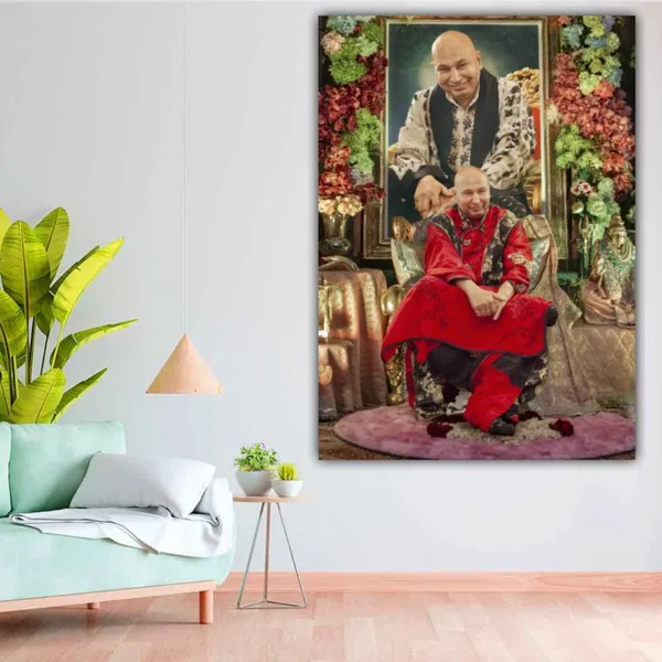 Multicolour_Guruji_Swaroop_Photo_Frame_For_Wall_Decor_|_Guruji_Photo_With_Frame_|_Guruji_Swaroop_Painting_Frame_(With_Frame)_(Ready_To_Install)(36_By_24_Inches)