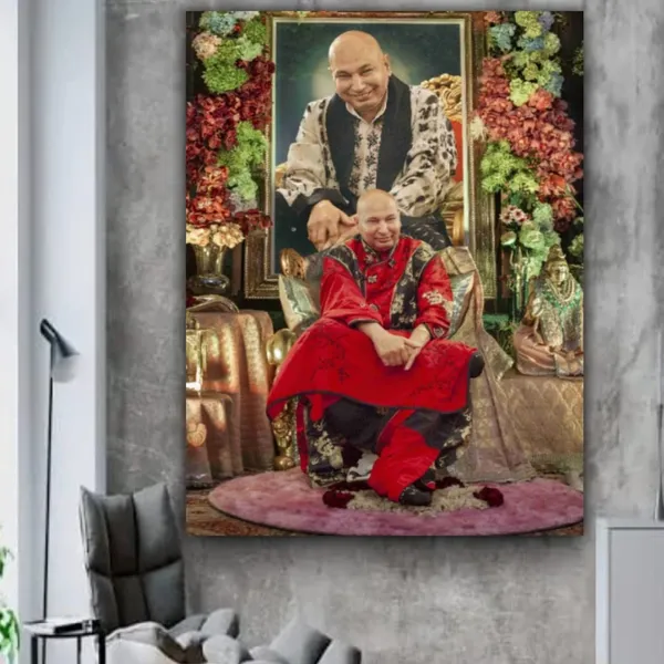 Multicolour_Guruji_Swaroop_Photo_Frame_For_Wall_Decor_|_Guruji_Photo_With_Frame_|_Guruji_Swaroop_Painting_Frame_(With_Frame)_(Ready_To_Install)(36_By_24_Inches)