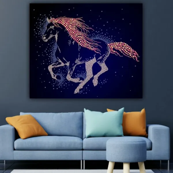 Multicolour_Beautiful_Vastu_Running_Horse_Painting_Frame_For_Living_Room_Wall_Decoration_Big_Large_Size_Canvas_Paintings_For_Home_Decoration_|_Bedroom_(48_By_24_Inches)