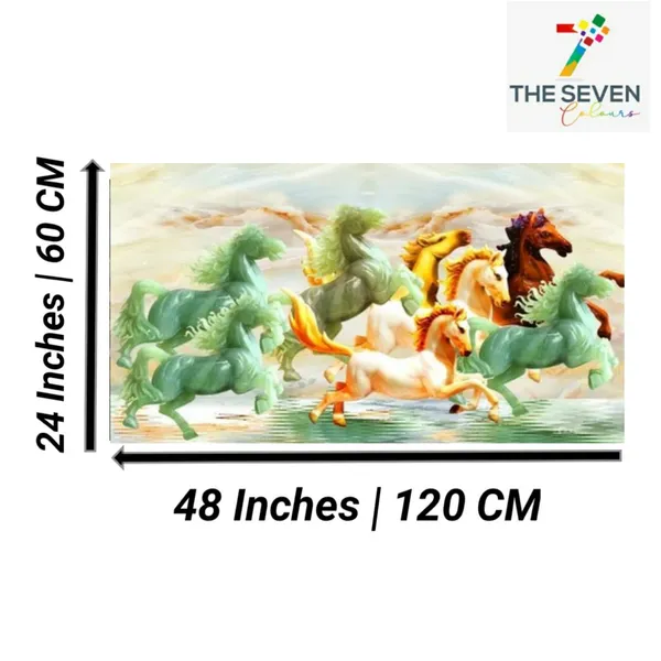 Multicolour_Beautiful_Vastu_Seven_Running_Horses_Painting_Sunrise_With_Frame_For_Living_Room_Wall_Decors_Big_Large_Size_Canva_Painting_(48_By_24_Inches)