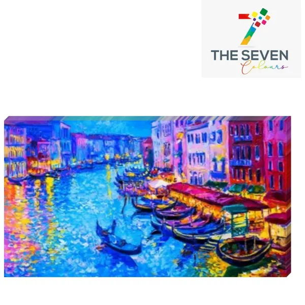Multicolour_Beautiful_Canvas_Painting_City_Of_Venice_Landscape_Abstract_Modern_Wall_Art_Decor_Big_Large_Size_Paintings_For_Living_Room_(48_By_24_Inches_|_120_By_60_Cm)_(With_Frame)