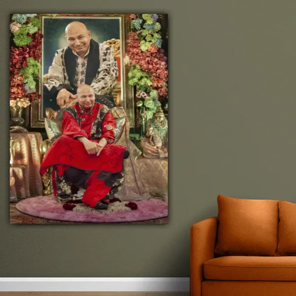 Multicolour_Guruji_Swaroop_Photo_Frame_For_Wall_Decor_|_Guruji_Photo_With_Frame_|_Guruji_Swaroop_Wall_Frame_(With_Frame)_(Ready_To_Install)(24_By_36_Inches)