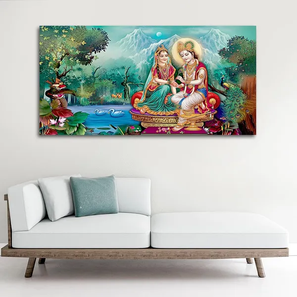 Multicolour_Radha_Krishna_Canvas_Painting_Wall_Frame_Wall_Decor,_Big_Large_Size_Canvas_Painting_With_Frame_|_Canvas_Painting_|_Radha_Krishna_Wall_Frame_(Ready_To_Hang)_(48_By_24_Inches)