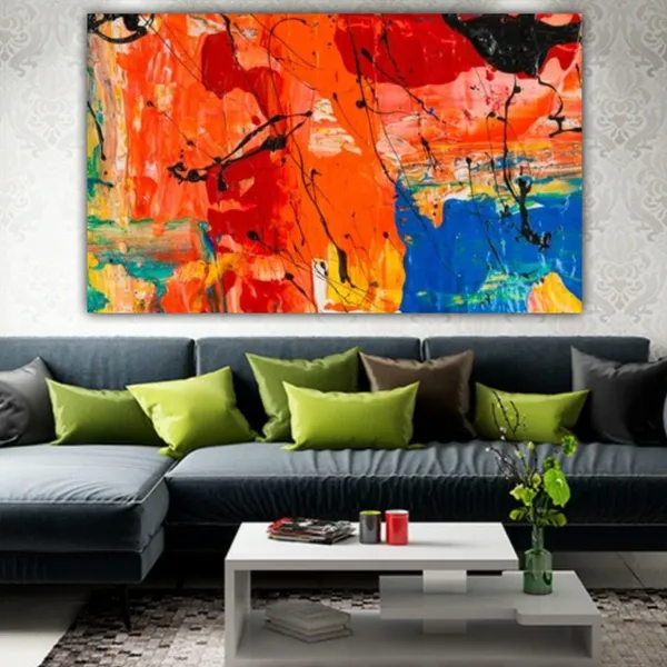 Multicolour_Abstract_Canvas_Painting_Frame_Wall_Decor_For_Living_Room_|_Big_Large_Size_Wall_Painting_Frame_|_Canvas_Painting,Abstract_Modern_Wall_Art_(Ready_To_Hang)_(60_By_30_Inches)
