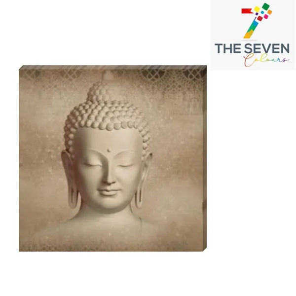 Multicolour_Beautiful_Meditating_Buddha_Painting_Canvas_Abstract_Modern_Wall_Art_Decor_Paintings_For_Living_Room_(With_Frame)_(24_By_24_Inches)
