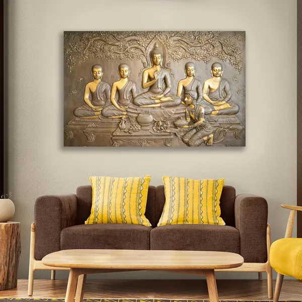 Multicolour_3D_Lord_Buddha_Painting_Canvas_Wall_Frame_Wall_Decor,_Big_Large_Size_Canvas_Painting_With_Frame_|_3D_Impressions_Lord_Buddha_Painting_(Ready_To_Hang)_(60_By_30_Inches)