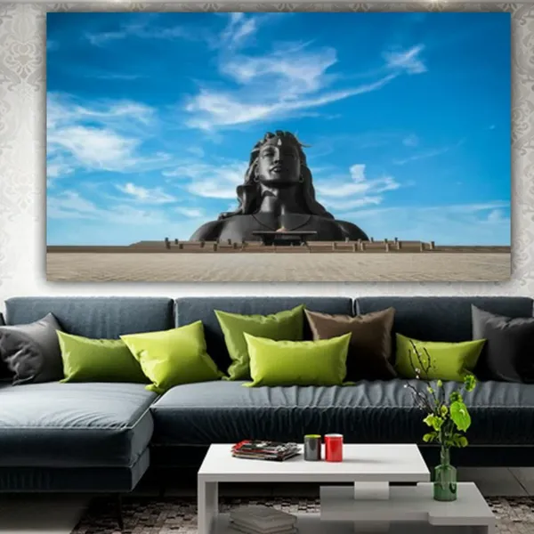 Multicolour_Adiyogi_Lord_Shiva_Painting_With_Frame_For_Living_Room_Wall_Decor_Big_Size_Large_Canvas_Photo_Frame_For_Home_Decoration_|_Bedroom_|_Office_Walls_(60_By_30_Inches)
