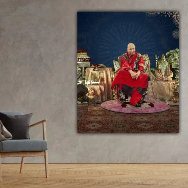 Multicolour_Guruji_Photo_With_Frame_Guruji_Swaroop_Photo_Frame_For_Living_Room_|_Gift_|_Home_Decor_|_Office_Decor_(18X24_Inches)