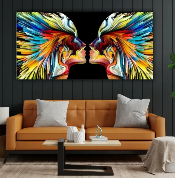Multicolour_Canvas_Paintings_For_Living_Room_Colours_Of_Imagination_Abstract_Wall_Modern_Art_Painting_For_Bedroom_(With_Frame)_(60_By_30_Inches)
