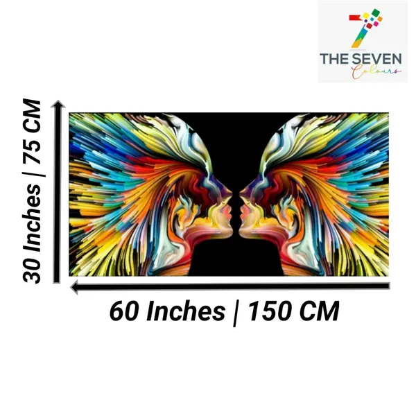 Multicolour_Canvas_Paintings_For_Living_Room_Colours_Of_Imagination_Abstract_Wall_Modern_Art_Painting_For_Bedroom_(With_Frame)_(60_By_30_Inches)