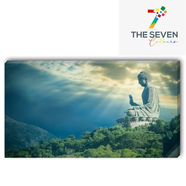 Multicolour_Beautiful_Buddha_Statue_Canvas_Painting_For_Living_Room_Big_Size_Office_Walls_(With_Frame)_(60_By_30_Inches)