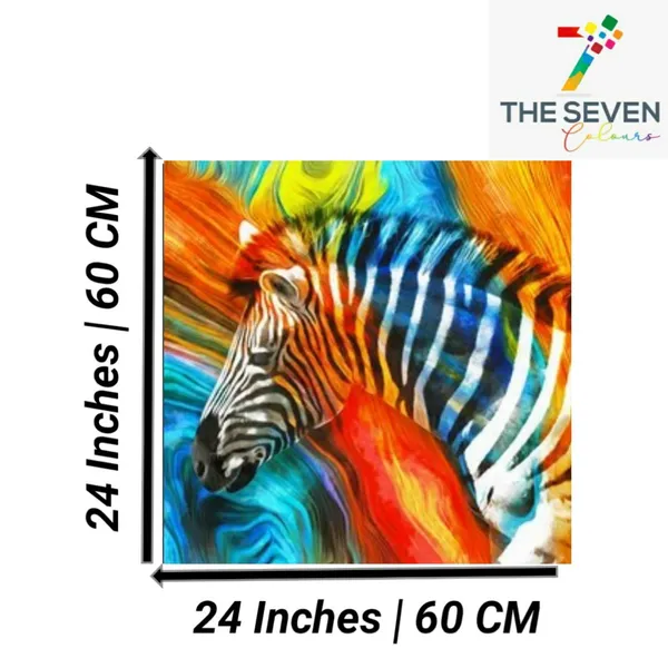 Multicolour_Beautiful_Multicolour_Zebra_Modern_Wall_Art_Decor_Painting_Frame_For_Living_Room_|_Bedroom_|_Office_Walls_(With_Frame)_(24_By_24_Inches)