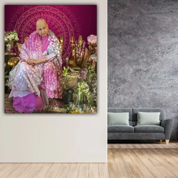 Multicolour_Guruji_Photo_With_Frame_Guruji_Swaroop_Photo_Frame_For_Living_Room_|_Gift_|_Home_Decor_(18X24_Inches)