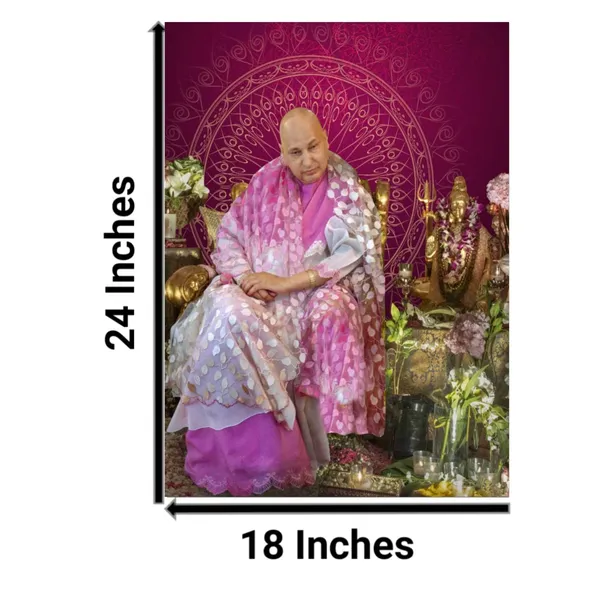 Multicolour_Guruji_Photo_With_Frame_Guruji_Swaroop_Photo_Frame_For_Living_Room_|_Gift_|_Home_Decor_(18X24_Inches)