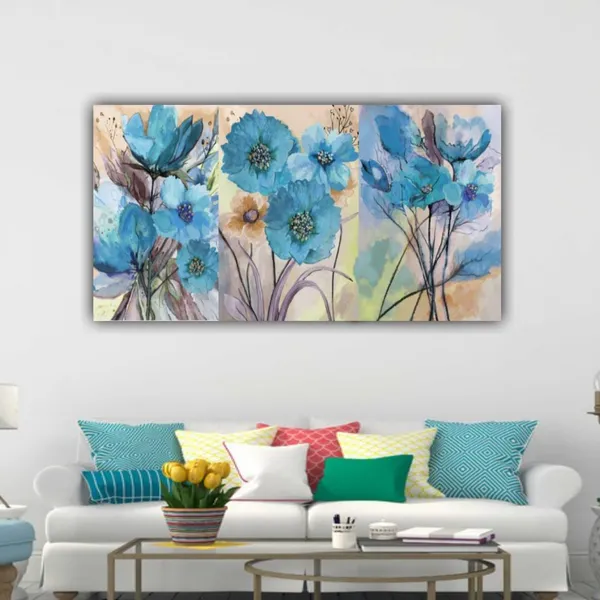 Multicolour_Beautiful_Flower_Painting_Canvas_Abstract_Modern_Art_Wall_Decor_Big_Large_Size_Frame_For_Living_Room_|_Bedroom_|_Home_Decoration_(48_By_24_Inches_|_120_By_60_Cm)_(With_Frame)
