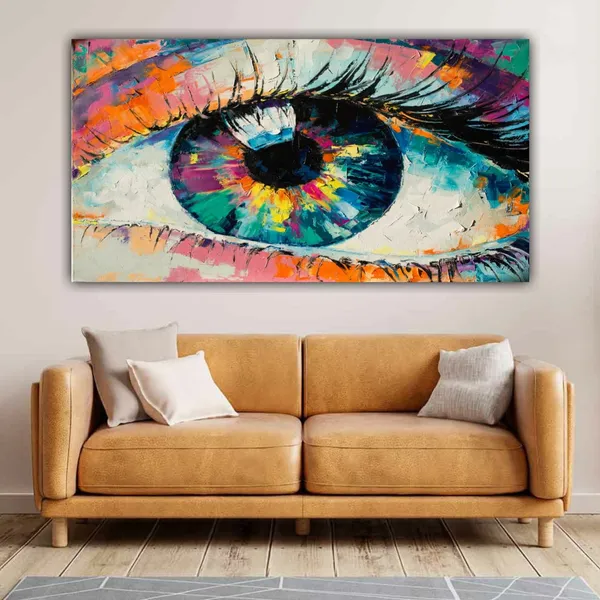 Multicolour_Abstract_Design_Beautiful_Close_Up_Eye_Canvas_Painting_For_Living_Room_Bedroom_Big_Size_Paintings_(With_Frame)_(48_By_24_Inches)
