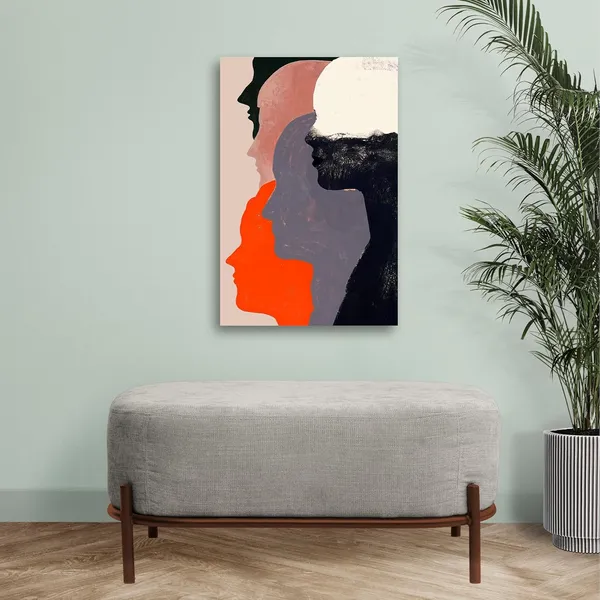 Multicolour_Abstract_Canvas_Painting_Wall_Decor_Colours_Of_Faces_|_Canvas_Painting_|_Large_Size_Painting_|_Modern_Wall_Art_(With_Frame)_(Ready_To_Hang)_(24_By_48_Inches)