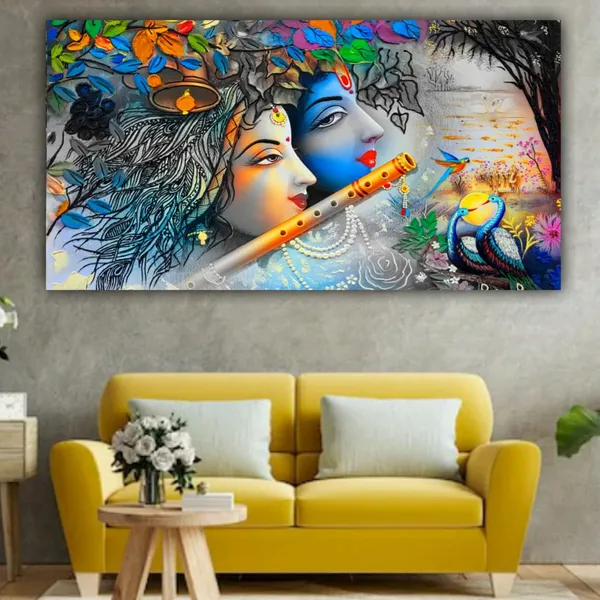 Multicolour_Radha_Krishna_Painting_Frame_For_Living_Room_Wall_Decoration_Drawing_Room_Canvas_Wall_Art_Home_Decoration_|_Office_|_Gift_(60X30_Inches)