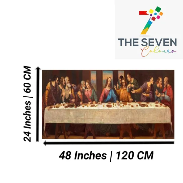 Multicolour_Beautiful_Jesus_Painting_Canvas_Last_Supper_Abstract_Ancient_Wall_Art_Big_Large_Big_Size_Frame_For_Home_Decor_|_Living_Room_|_Bedroom_(With_Frame)_(48_By_24_Inches)