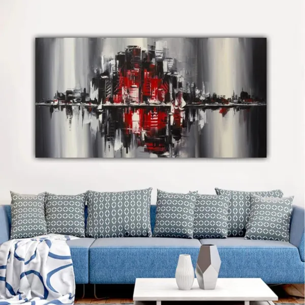 Multicolour_Abstract_Canvas_Painting_Parallel_World_Painting_Wall_Frame_Wall_Decor_For_Living_Room_|_Big_Large_Size_Wall_Painting_Frame_|_Canvas_Painting_(Ready_To_Hang)_(48_By_24_Inches)