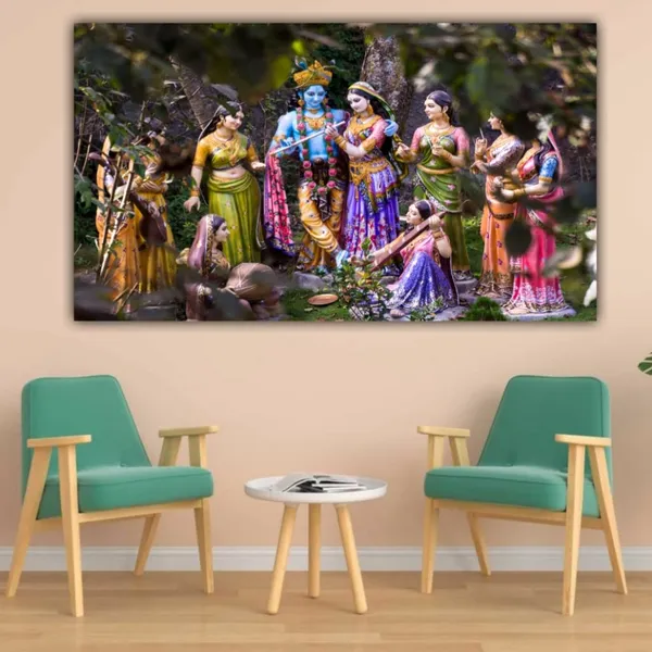 Multicolour_Radha_Krishna_Painting_With_Frame_Wall_Decor_For_Living_Room_Big_Size_Large_Canvas_Painting_For_Home_Decoration_|_Bedroom_|_Office_|_Gift_(48X24_Inches)