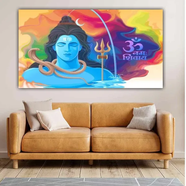 Multicolour_Shiva_Painting_With_Frame_For_Living_Room_Wall_Decor_Big_Size_Large_Photo_Frame_For_Home_Decoration_|_Bedroom_|_Office_Walls_(48_By_24_Inches)