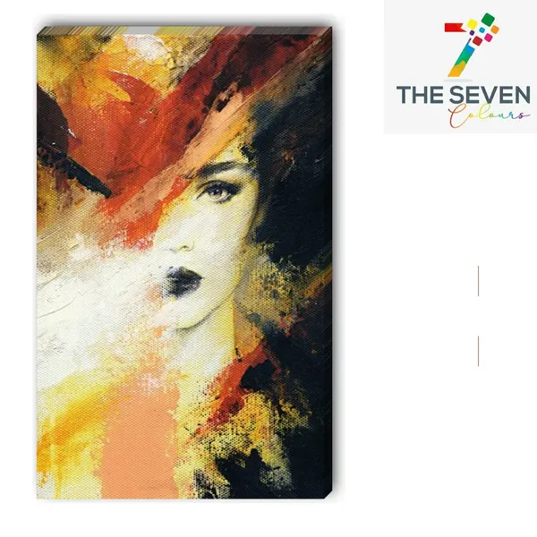 Multicolour_Beautiful_Portrait_Abstract_Paintings_Modern_Wall_Art_Decor_Canvas_Paintings_For_Living_Room_|_Bedroom_|_Home_Decoration_(With_Frame)_(24_By_48_Inches_|_60_By_120_Cm)