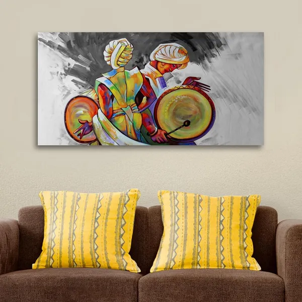 Multicolour_Abstract_Canvas_Painting_Wall_Frame_Wall_Decor,_Big_Large_Size_Canvas_Painting_With_Frame_|_Canvas_Painting_|_Indian_Modern_Art_(Ready_To_Hang)_(48_By_24_Inches)