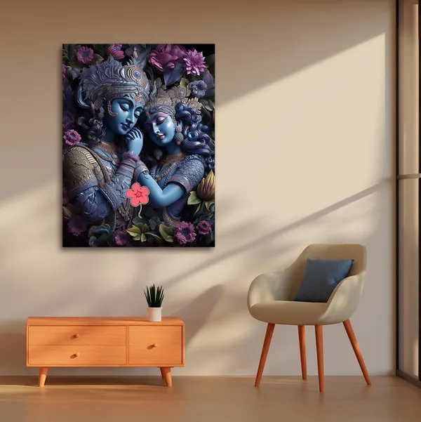 Multicolour_Radha_Krishna_Painting_Canvas_Wall_Frame_Big_Size_Painting_Frame_For_Living_Room_Wall_Decors_|_Canvas_Painting_|_Home_Decoration_(Ready_To_Hang)_(24_By_36_Inches)