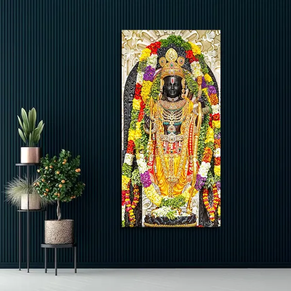 Multicolour_Lord_Ram_Painting_Canvas_Wall_Frame,_Lord_Rama_Ayodhya_New_Temple_Idol_|_Lord_Rama_Wall_Decor_Painting_Photo_Frame_|_Big_Size_Painting_(15_By_30_Inches)
