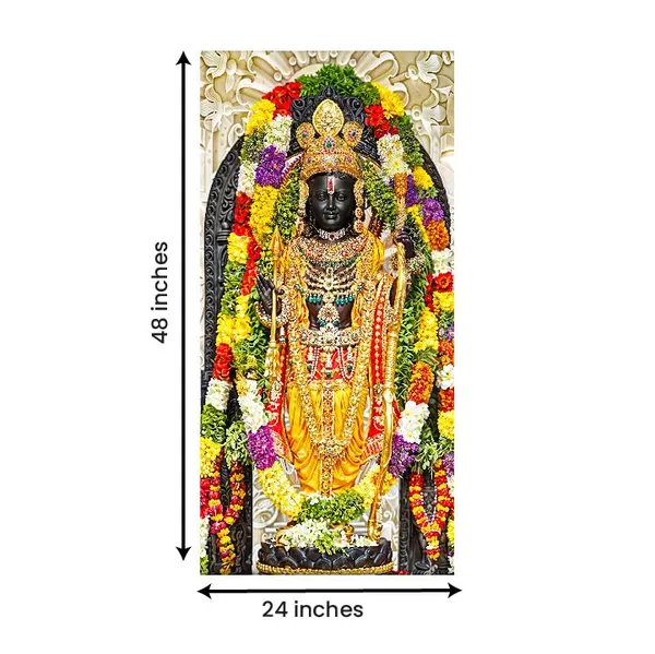 Multicolour_Lord_Ram_Painting_Canvas_Wall_Frame,_Lord_Rama_Ayodhya_New_Temple_Idol_|_Lord_Rama_Wall_Decor_Painting_Photo_Frame_|_Big_Size_Painting_(15_By_30_Inches)