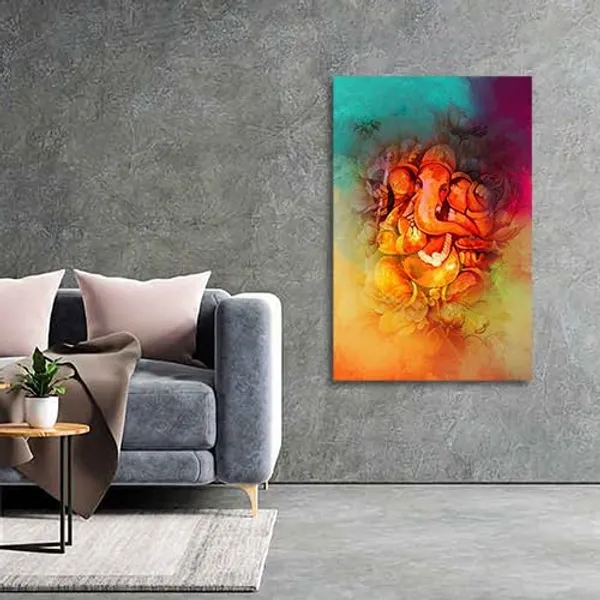 Multicolour_Lord_Ganesha_Painting_Canvas_Wall_Frame_For_Living_Room_Wall_Decor_|_Lord_Ganesh_Ji_Ganpati_Painting_With_Frame_|_Canvas_Painting_(Ready_To_Hang)_(24_By_48_Inches)