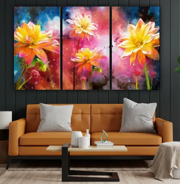 Multicolour_Modern_Abstract_Art_Canvas_Paintings_Multiple_Frame_Set_Of_3_For_Living_Room_(12_By_24_Inches_Each)