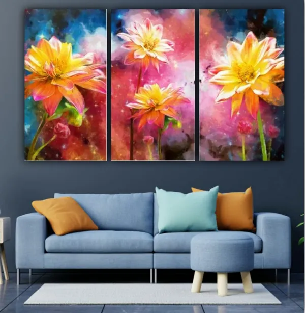 Multicolour_Modern_Abstract_Art_Canvas_Paintings_Multiple_Frame_Set_Of_3_For_Living_Room_(12_By_24_Inches_Each)