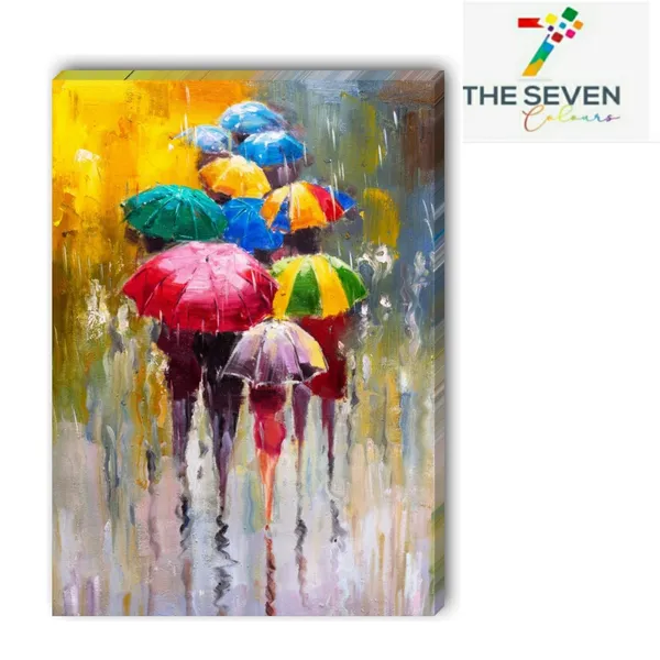 Multicolour_Rainy_Day_Canvas_Paintings_For_Living_Room_|_Bedroom_|_Office_Walls_(With_Frame)_(24_By_48_Inches)