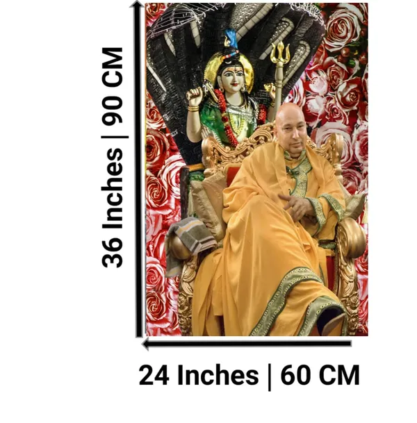 Multicolour_Guruji_Photo_With_Frame_Canvas_Big_Large_Size_Guru_Ji_Swaroop_Photo_Frame_(24_By_36_Inches)