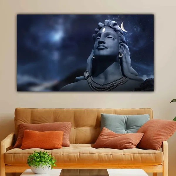 Multicolour_Adiyogi_Lord_Shiva_Painting_With_Frame_For_Living_Room_Wall_Decor_Big_Size_Large_Canvas_Photo_Frame_For_Home_Decoration_|_Bedroom_|_Office_Walls_(48_By_24_Inches)