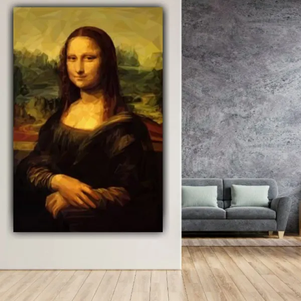 Multicolour_Beautiful_Mona_Lisa_Painting_Imitation_Canvas_Modern_Art_Frame_For_Living_Room_(With_Frame)_(24_By_36_Inches)