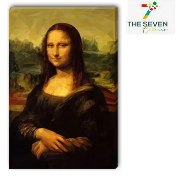 Multicolour_Beautiful_Mona_Lisa_Painting_Imitation_Canvas_Modern_Art_Frame_For_Living_Room_(With_Frame)_(24_By_36_Inches)