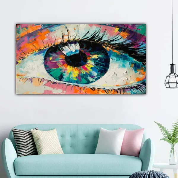 Multicolour_Abstract_Design_Beautiful_Close_Up_Eye_Canvas_Painting_For_Living_Room_(With_Frame)_(36_By_24_Inches)
