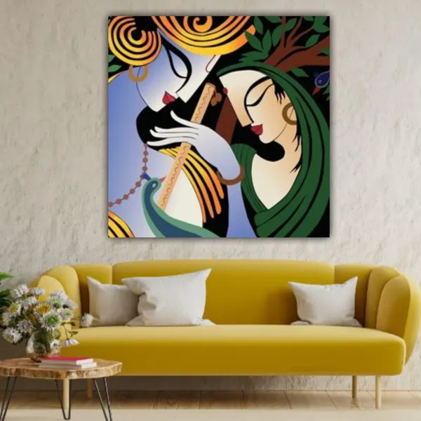 Multicolour_Radha_Krishna_Canvas_Painting_Wall_Frame_Wall_Decor_|_Canvas_Painting_|_Radha_Krishna_Wall_Frame_|_Home_Decoration_Ideas,_Giftings_(Ready_To_Hang)_(24_By_24_Inches)