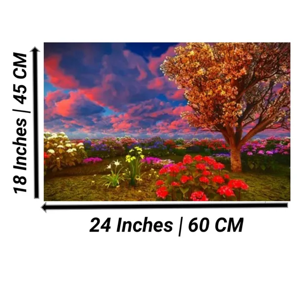 Multicolour_Beautiful_Canvas_Paintings_Autumn_Colorful_Flowers_Landscape_Modern_Wall_Art_Decor_Abstract_Designs_Big_Large_Size_Paintings_(With_Frame)_(18_By_24_Inches)