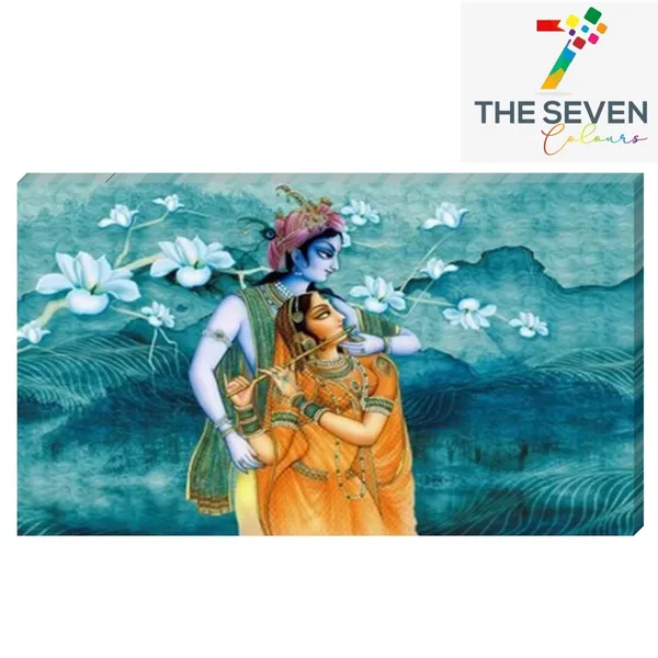 Multicolour_Beautiful_Madhubani_Radha_Krishna_Painting_With_Frame_For_Living_Room_Wall_Decor_Big_Size_Large_Photo_Home_Decoration_|_Bedroom_|_Office_Walls_(48_By_24_Inches)