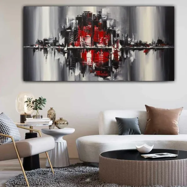 Multicolour_Abstract_Canvas_Painting_Parallel_World_Painting_Wall_Frame_Wall_Decor_For_Living_Room_|_Big_Large_Size_Wall_Painting_Frame_|_Canvas_Painting_(Ready_To_Hang)_(60_By_30_Inches)