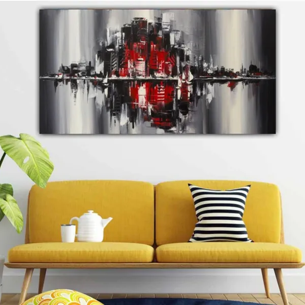 Multicolour_Abstract_Canvas_Painting_Parallel_World_Painting_Wall_Frame_Wall_Decor_For_Living_Room_|_Big_Large_Size_Wall_Painting_Frame_|_Canvas_Painting_(Ready_To_Hang)_(60_By_30_Inches)